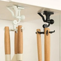ROTATABLE HOOK 1 PC,  360° Rotatable Hook – Space-Saving & Versatile Hanging Solution (1385)