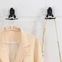 ROTATABLE HOOK 1 PC,  360° Rotatable Hook – Space-Saving & Versatile Hanging Solution (1385)