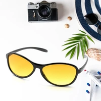 NIGHT DRIVING GLASS, Night Driving Glasses – Anti-Glare HD Vision Glasses for Men & Women | UV Protection Yellow Lens for Safe Nighttime Driving(948)