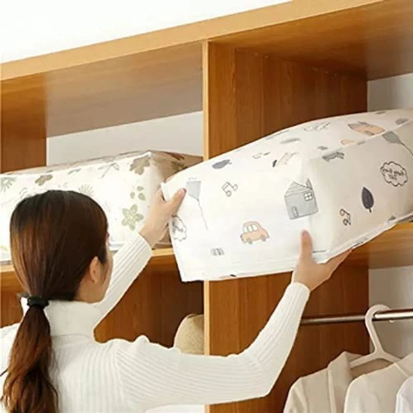 2PCS BLANKET STORAGE BAG - 70*50*25 CM