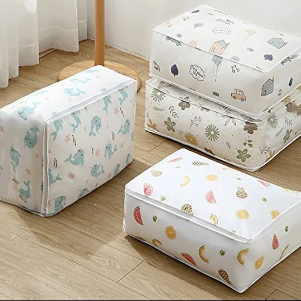 2PCS BLANKET STORAGE BAG - 70*50*25 CM