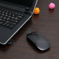 WIRELESS MOUSE Laptop Mouse, Smart Mini Receiver Wireless Mouse 1600DPI Optical Resolution with 2.4G Connector for Laptop for Desktop PC (258)