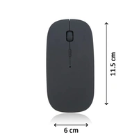 WIRELESS MOUSE Laptop Mouse, Smart Mini Receiver Wireless Mouse 1600DPI Optical Resolution with 2.4G Connector for Laptop for Desktop PC (258)