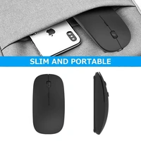 WIRELESS MOUSE Laptop Mouse, Smart Mini Receiver Wireless Mouse 1600DPI Optical Resolution with 2.4G Connector for Laptop for Desktop PC (258)