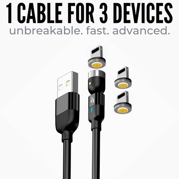 3IN1 MAGNETIC CHARGING CABLE