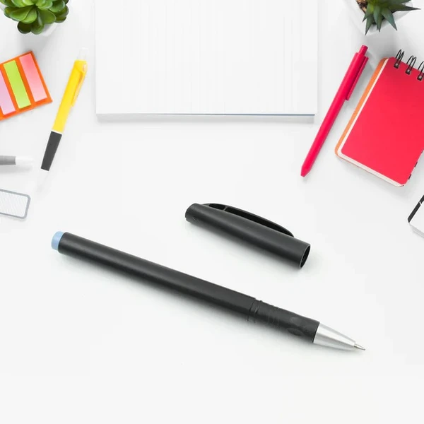 20PCS BLACK WRITING PEN - Black