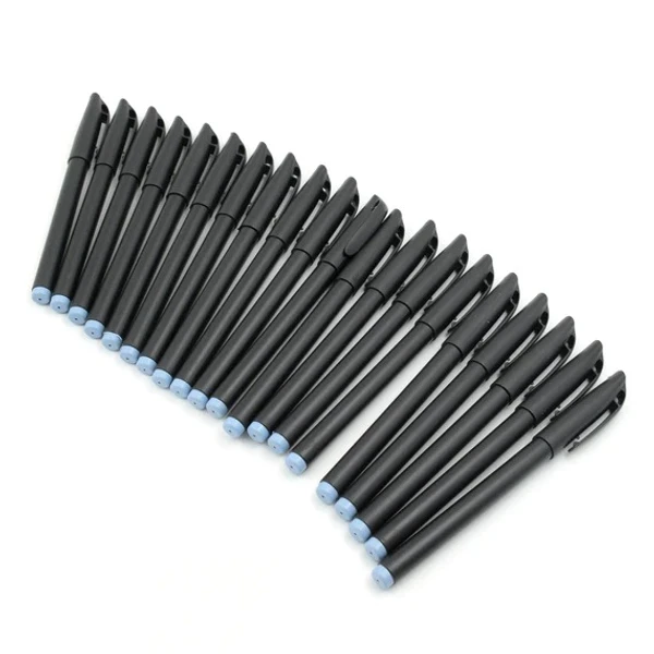 20PCS BLACK WRITING PEN - Black