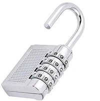  4Digit Metal Lock PADLOCK, Secure 4-Digit Combination Metal Padlock (880)