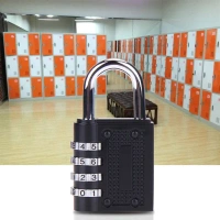  4Digit Metal Lock PADLOCK, Secure 4-Digit Combination Metal Padlock (880)