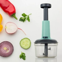 650ML PUSH CHOPPER   Hand-Press Vegetable Chopper Vegetable Chopper   (679)
