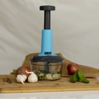 650ML PUSH CHOPPER   Hand-Press Vegetable Chopper Vegetable Chopper   (679)