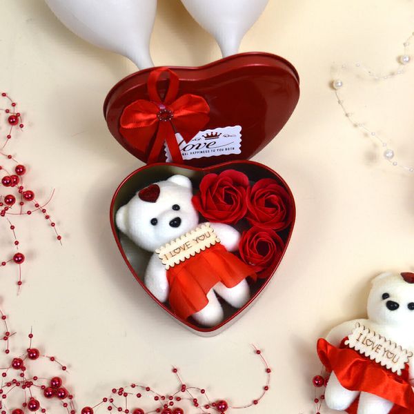 Teddy Gift Set - Red