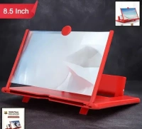 MOBILE PHONE VIDEO AMPLIFIRE, Portable 5D HD Mobile Screen Magnifier Stand – 8.5 Inch Foldable Phone Holder with Clear Optical Lens for Hands-Free Video Viewing, Reading & Gaming (No Power Needed)(174)