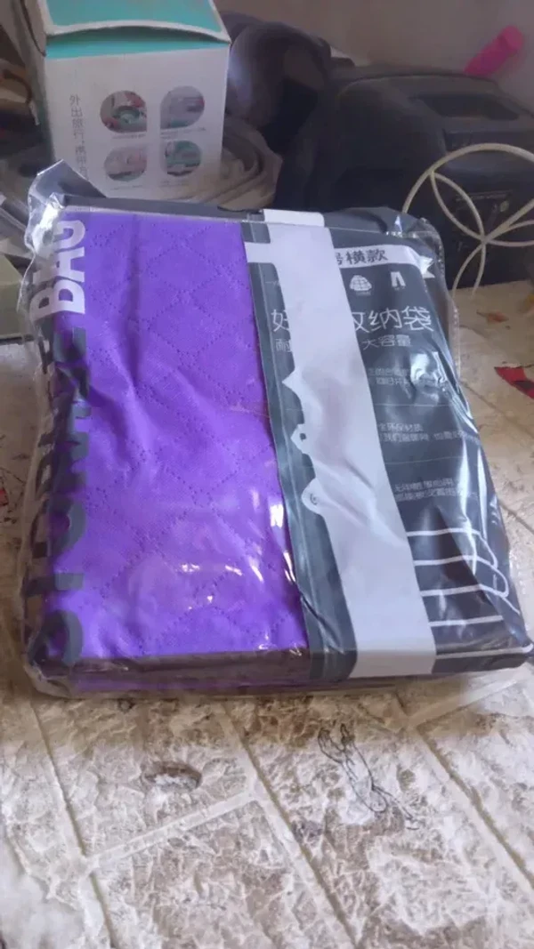 STORAGE ZIPPER BAG - Medium Purple