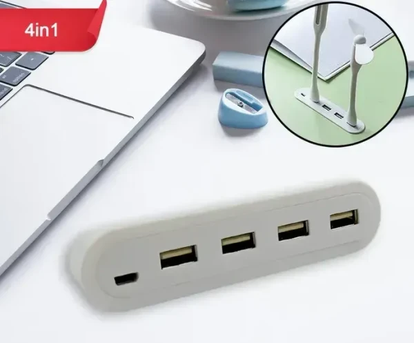 4IN1 USB HUB 4in1 Hub Is USB For Pen Drive, Mouse, Keyboards, Camera, Mobile, Tablet, PC, Laptop, TV, Study Table, CHARGING Extension HUB Portable (1 Pc)