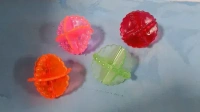4PCS WASHING MACHINE BALL Washing Machine Dryer Cleaning Soften Clothes Wash Ball/Laundry Drying Plastic Balls Reusable Dryer Balls - Random Colors (Pack of 4) (512)