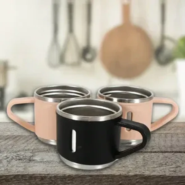 3PCS SS VACUUM CUP