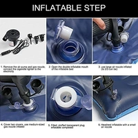 CAR BED SOFA Multifunctional Inflatable Car Bed Mattress with Two Air Pillows (1866)