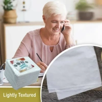 28*30 TISSUE PAPER Tissue Paper For Wiping And Cleaning Purposes Of Types Of Things (100 Pcs Set Approx) (1857)