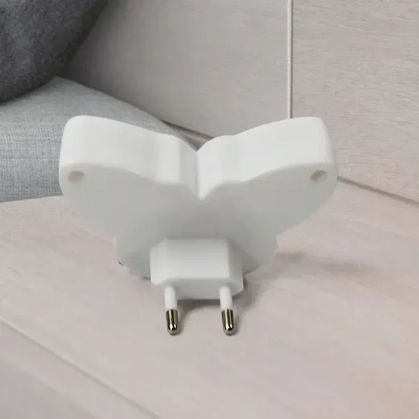 BUTTERFLY NIGHT LIGHT Night Light Comes With 3D Illusion Design Suitable For Drawing Room, Lobby, Energy-Saving, Light LED Decorative Night Light (1 Pc)