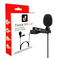 TIKTOK MIC, TikTok Mic – Wireless Microphone for Clear Audio Recording  (1741)