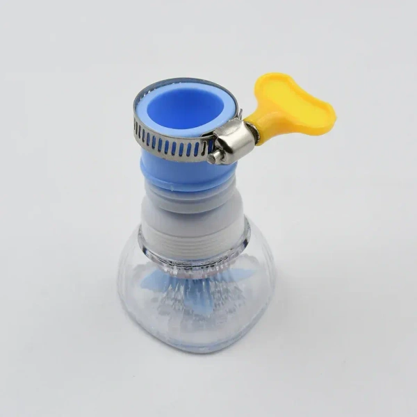 360 PVC FAUCET LONG, 360° Rotating Water-Saving Faucet Nozzle with Filter (1 Pc)(2194)
