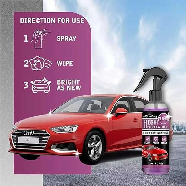 3IN1 CAR POLISH - Shine, Protect & Restore  Ultimate Car Care" (1898)