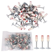 10PCS NAILS 42MM Long Fire Nails Ceiling Nails for Fire Protection Bracket Distribution Box, Integrated Ceiling, Gypsum Board, Bridge, Pipe Installation (1970)