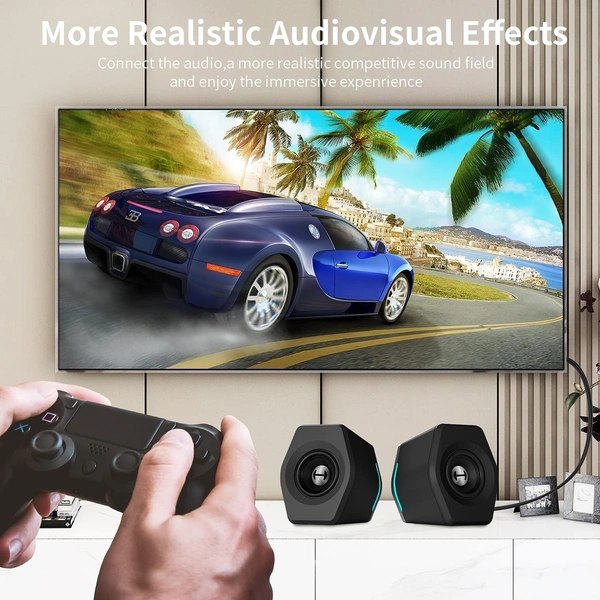 3RC CABLE, 3 RCA Male to 3 RCA Male Cable (1.5M) | Gold-Plated Composite AV Cable for Stereo Audio & Video | 3RCA to 3RCA Plug for TV, DVD, VCD, Home Theatre, Amplifier & Projector(2731)