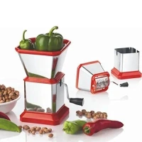 CHILLY CUTTER Stainless Steel Vegetable Cutter Chopper (Chilly Cutter) (1638)