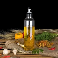 1LTR OIL DISPENSER Oil Dispenser Transparent Plastic Oil Bottle | 1 Liter (1853)