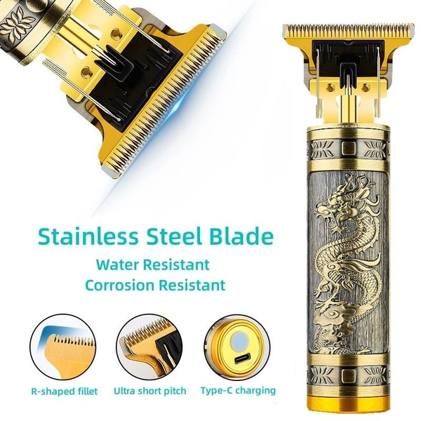 3IN1 HAIR TRIMMER, 3-in-1 Professional Hair Trimmer for Men | USB Rechargeable Hair Clipper & Beard Shaver | Precision Grooming Kit for Haircut, Beard, Mustache & Styling(2730)