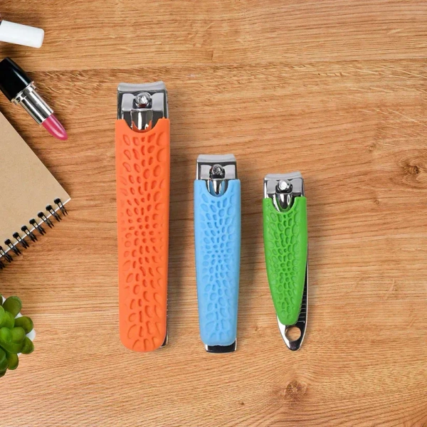 3IN1 NAIL CLIPER SET, 3 in 1 Nail Clipper Set, Compact Nail Cutter Big Size and Small Sizesa(2406)