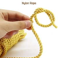 3MTR CLOTH ROPE, 3M Heavy-Duty Laundry Drying Rope – Strong & Durable Clothesline (1 Pc, Mixed Colors)(2466)
