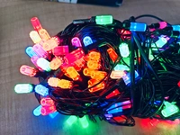 28FT SUGARACANE-130, 28FT Sugarcane LED Bulb Diwali Lights – Approx 8.5 Meter Decorative String Lights for Home, Festival, Wedding & Outdoor Décor(94)