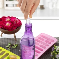 4PCS FANCY ICE TRAY, 4-Piece Fancy Ice Tray Set – Stylish & Reusable Ice Molds(902) - Pack of 4
