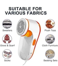 NOVA LINT REMOVER HEAVY QUALITY New Nova Electric Lint Remover for Clothes Fuzz Remover for All Woolen/Bubble Remover for Clothes, Sweaters, Blankets (Multicolor), Plastic (1973)