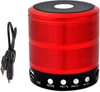 BT SPEAKER 887 Cyomi Newest Mini Wireless Bluetooth Speaker WS-887 with FM Radio, Memory Card Slot, USB Pen Drive Slot, AUX Input Mode  (1830)