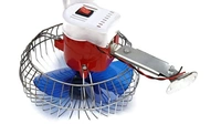 12W DC FAN, "12V DC Fan for Car, Truck, Tractor & Tempo – Powerful Cooling, Battery Operated" (877)