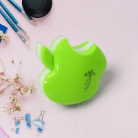 APPLE NIGHT LIGHT Night Light Comes With 3D Illusion Design Suitable For Drawing Room, Lobby, Energy-Saving, Light LED Decorative Night Light (1 Pc) (1607) - Bright Green