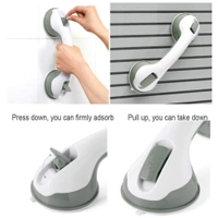 HELPING HANDLE Helping Handle Bathroom Handle Plastic Safety Handle Easy Grip Helping Handle Supportive Handle (1823)