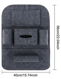 CAR SEAT BACK ORGANIZER,  Car Seat Back Organizer – Multi-Pocket Storage for Travel Essentials (1799)