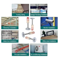 10PCS NAILS 42MM Long Fire Nails Ceiling Nails for Fire Protection Bracket Distribution Box, Integrated Ceiling, Gypsum Board, Bridge, Pipe Installation (1970)