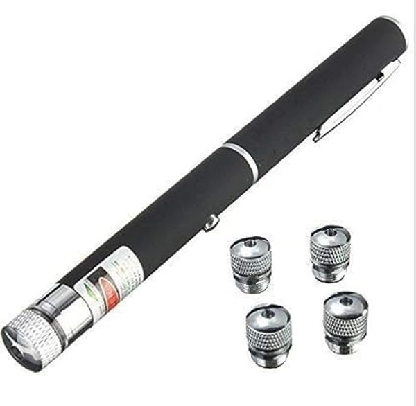 5IN1 GREEN LASER, 5-in-1 Green Laser Presenter Remote – PowerPoint Presentation Pen with Disco Pointer & Multi-Function Control(2452)