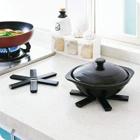 FOLDING HOTMAT Foldable Non-Slip Heat Resistant Kitchen Hotmat (1840)