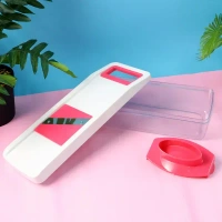 6IN1 VEG. SLICER, 6-in-1 Vegetable Slicer, Grater & Chopper Set with Storage Box | Stainless Steel Blades, Safety Hand Guard & Anti-Slip Base(2673)