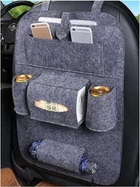 CAR SEAT BACK ORGANIZER,  Car Seat Back Organizer – Multi-Pocket Storage for Travel Essentials (1799)