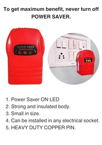 POWER SAVER Maxx Power Saver Gold Electricity Saving Device (ISI) (40% Save Upto Electricity Bill Everyday) Bill Saver Made in India Product Pack of 1 (1925)