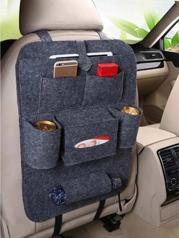 CAR SEAT BACK ORGANIZER