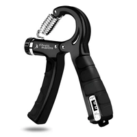 HAND GRIP WITH COUNTER Counter 10KG To 60KG Weight Adjustable Professional Counter Hand Gripper for Men & Women | Counter Hand Grip|Finger Exerciser|Power... (1893)